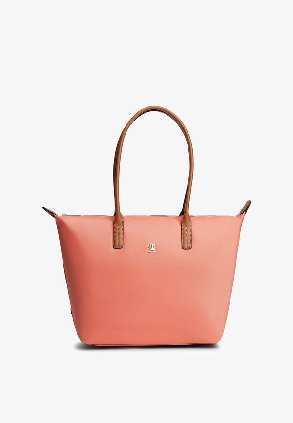 Tommy Hilfiger POPETTE TOTE - Tote bag - coral clay