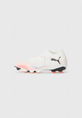 Puma FUTURE 8 MATCH - Firm-ground football boots - white/black/glowing red