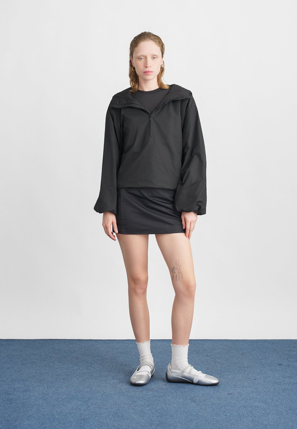 Puma PUMA X ROSÉ OVERSIZED HALFZIP PADDED JACKET