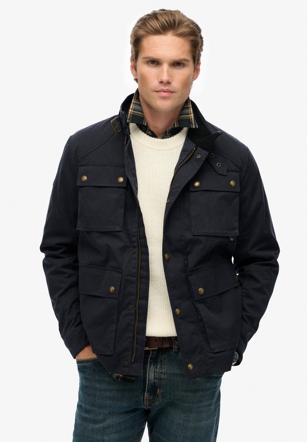 Superdry & Co Summer jacket - zinc blue