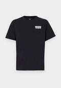 Levi's® GRAPHIC CREWNECK TEE - Print T-shirt - color caviar