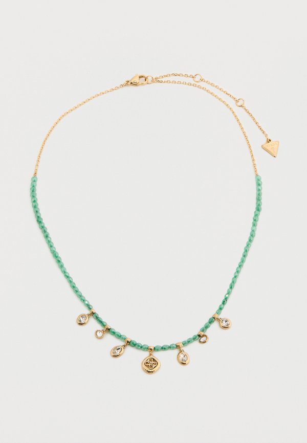 Guess Necklace - yellow gold-coloured/green