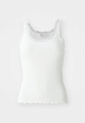 ONLY ONLSARA SHARAI TANK  - Top - cloud dancer