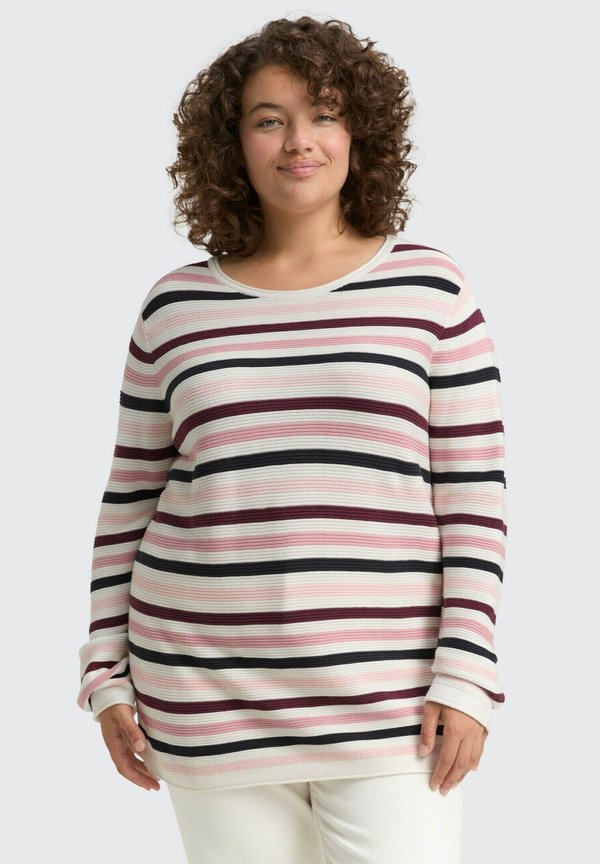 TOM TAILOR Jumper - rose ottoman knit