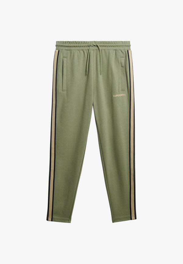 Superdry & Co TECH CULT JOGGER - Tracksuit bottoms - oil green