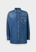 MOSCHINO HEARTS CAMICIA