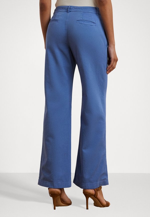 Lauren Ralph Lauren COTTON TWILL WIDE LEG PANT