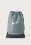 Nike Performance NK BRSLA DRAWSTRNG UNISEX - Drawstring sports bag - smoke grey/black/white