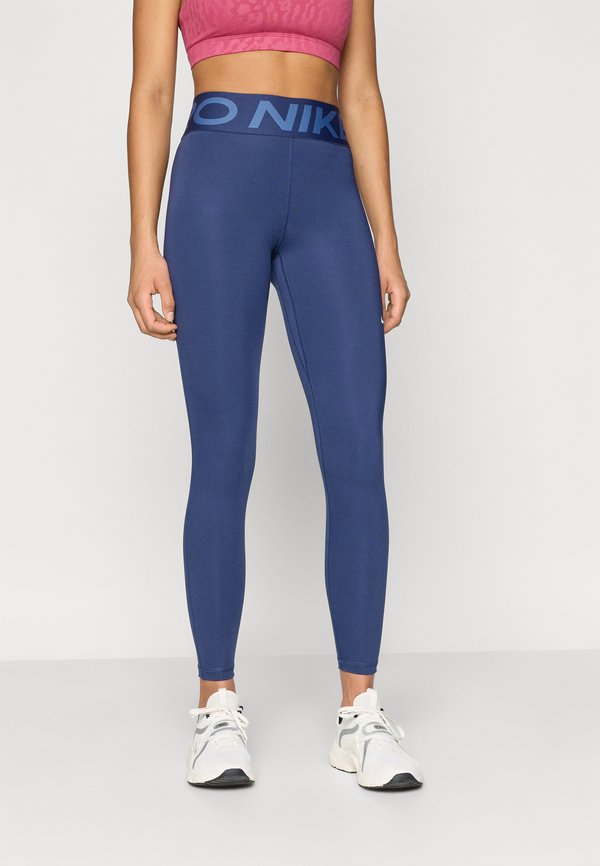 Nike Performance SCULPT TIGHT - Leggings - midnight navy/white