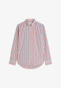 Tommy Hilfiger FLEX POPLIN SEASONAL STRIPE SHT - SEASONAL PATTERN - Shirt - medium red