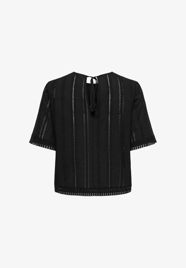 ONLY TOP ONLLIA TOP - Blouse - black