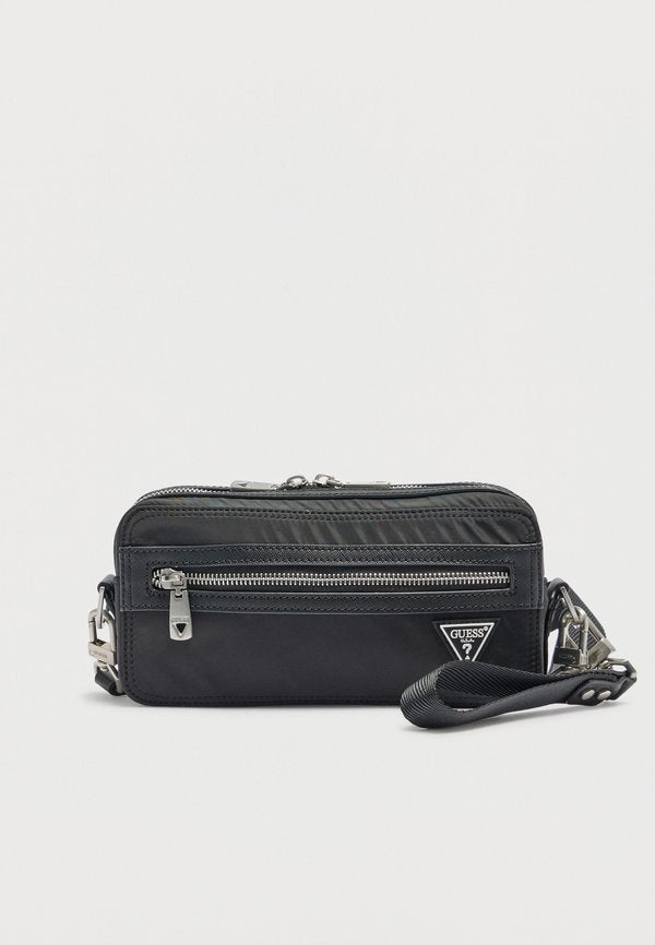 Guess BERLIN CAMERA BAG - Cross body bag - black