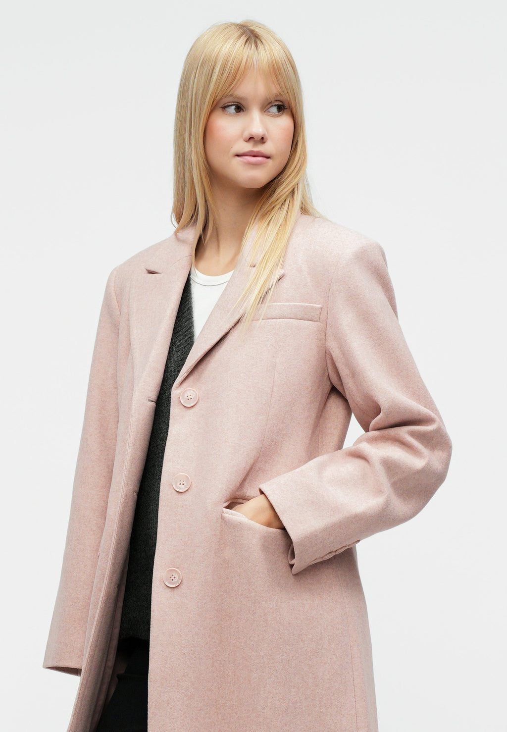 ONLY ONLNANCY LONG FITTED COAT