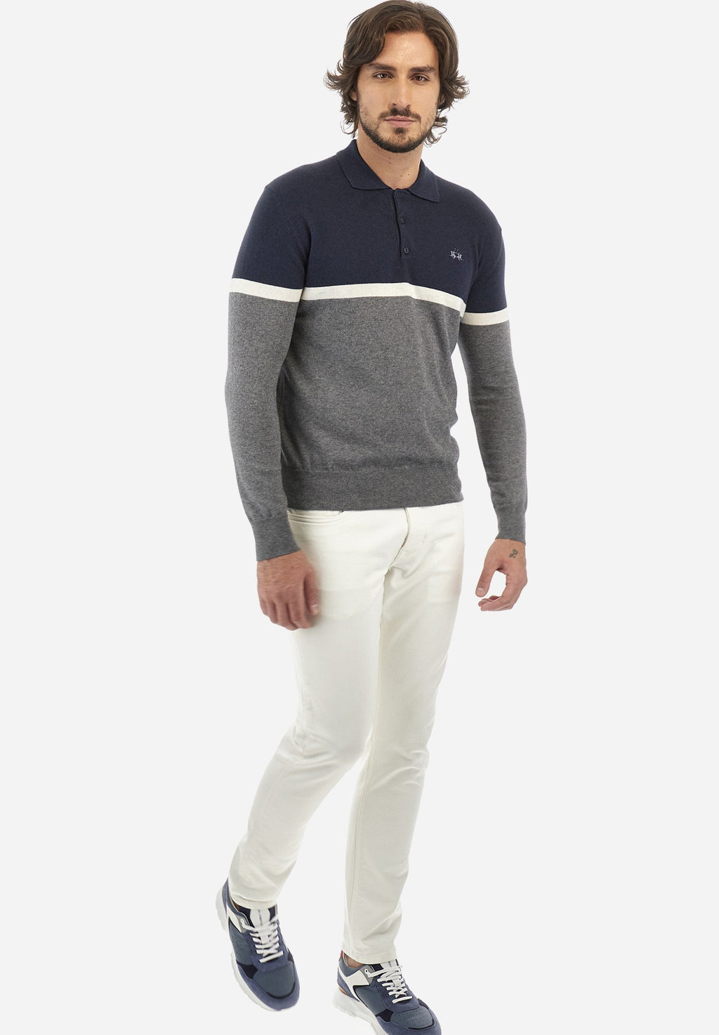 La Martina LA MARTINA MAN SWEATER HIGH COLLAR