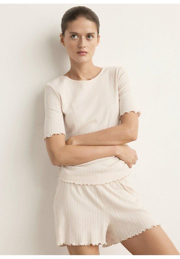 Mango Basic T-shirt - Pink