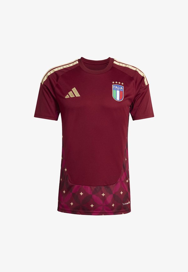 adidas Performance ITALY 26 HOME GOALKEEPER - Football jersey - team coll burgundy
