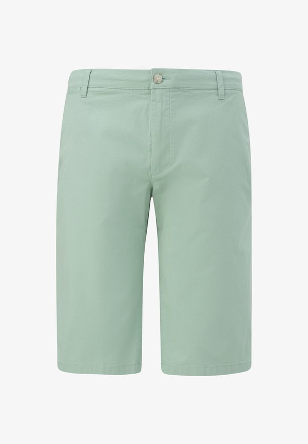 s.Oliver BERMUDA MIT SCHLAUFEN - Shorts - ozeangrün