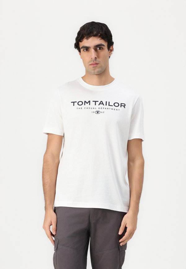 TOM TAILOR Print T-shirt - white