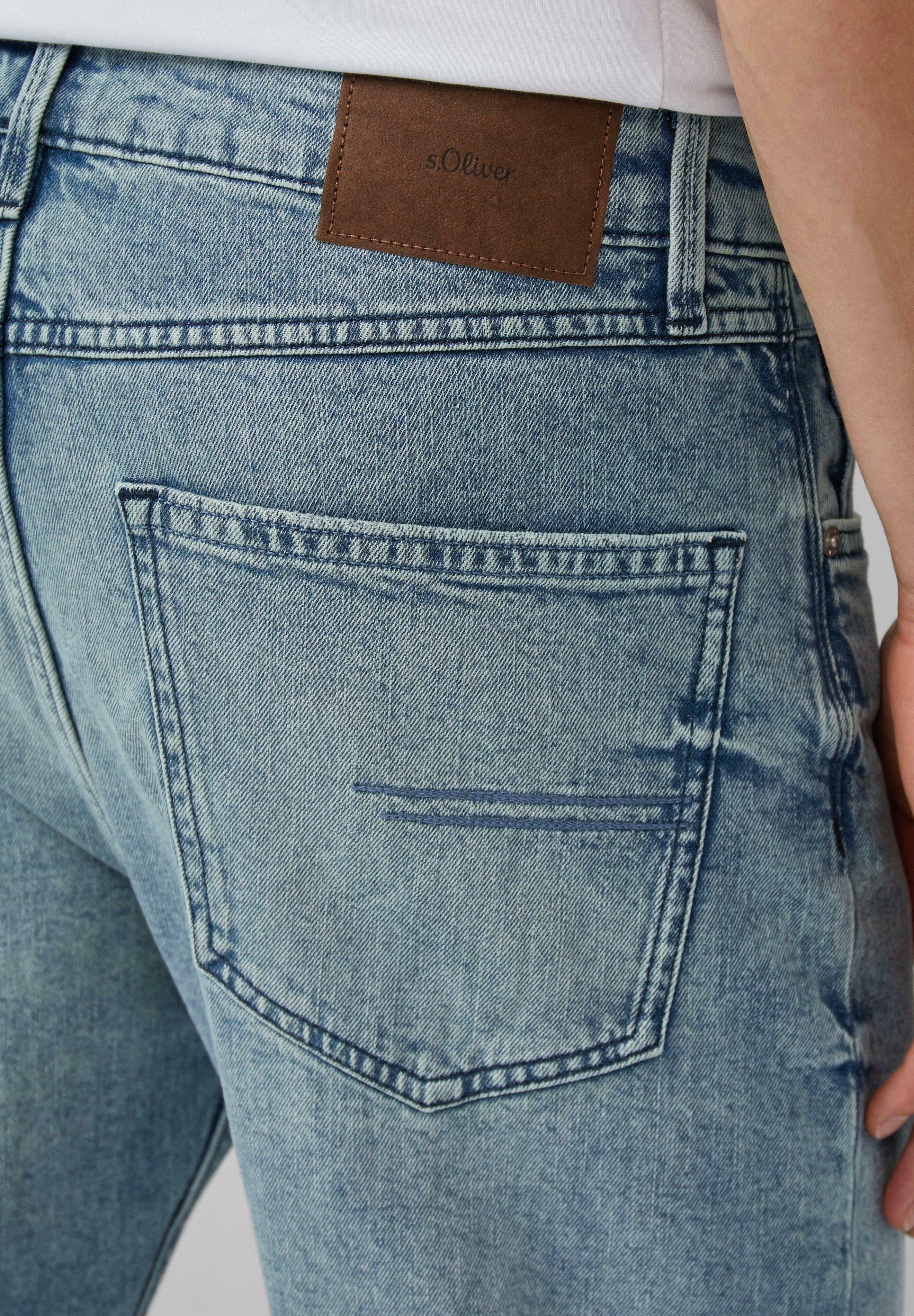 s.Oliver  MAURO REGULAR FIT  MID RISE  TAPERED LEG