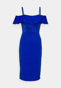 WAL G PETITE EMAAN MIDI DRESS