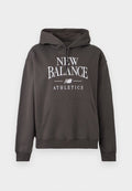 New Balance LINEAR HERITAGE HOODIE - Hoodie - faded black