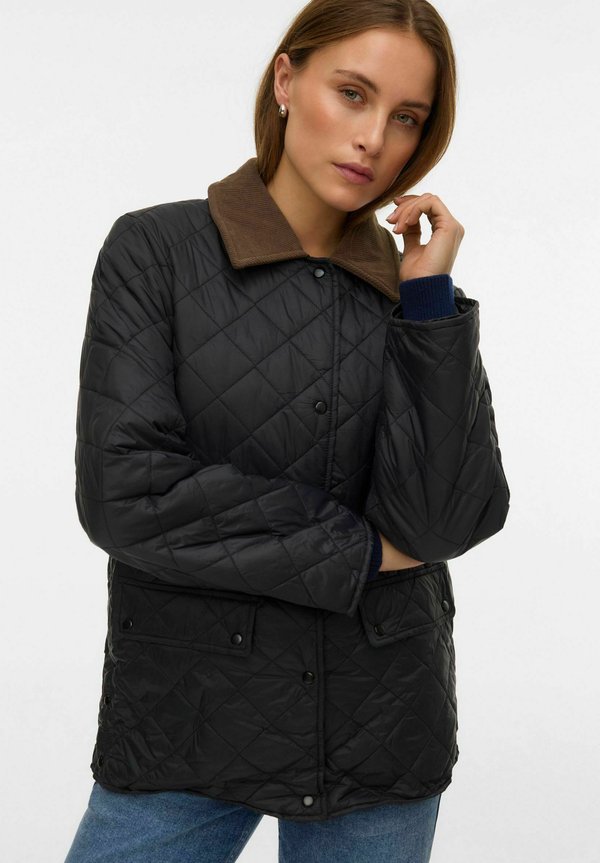 Vero Moda Quilted VMNOVA Quilted - Light jacket - black