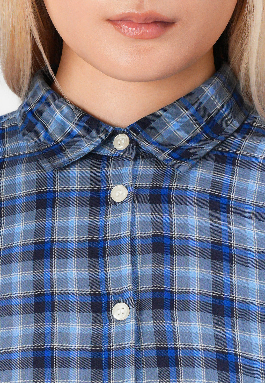 GAP FITTED CROPPED SHIRT