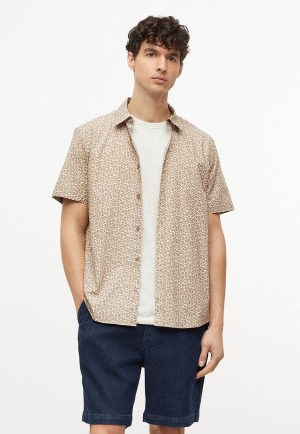 s.Oliver HEMD - Shirt - cognac