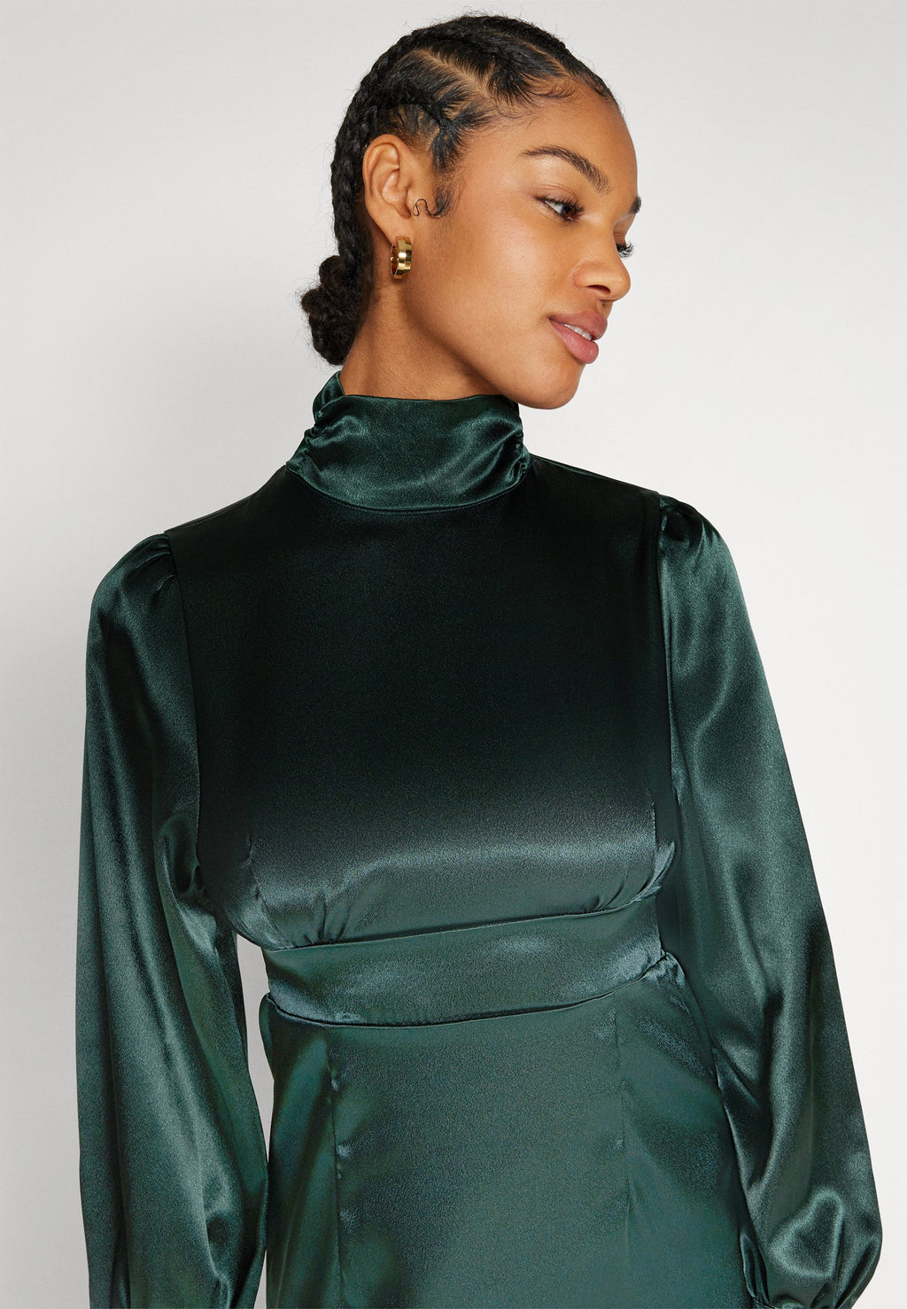 VILA VIHARPER MIDI DRESS