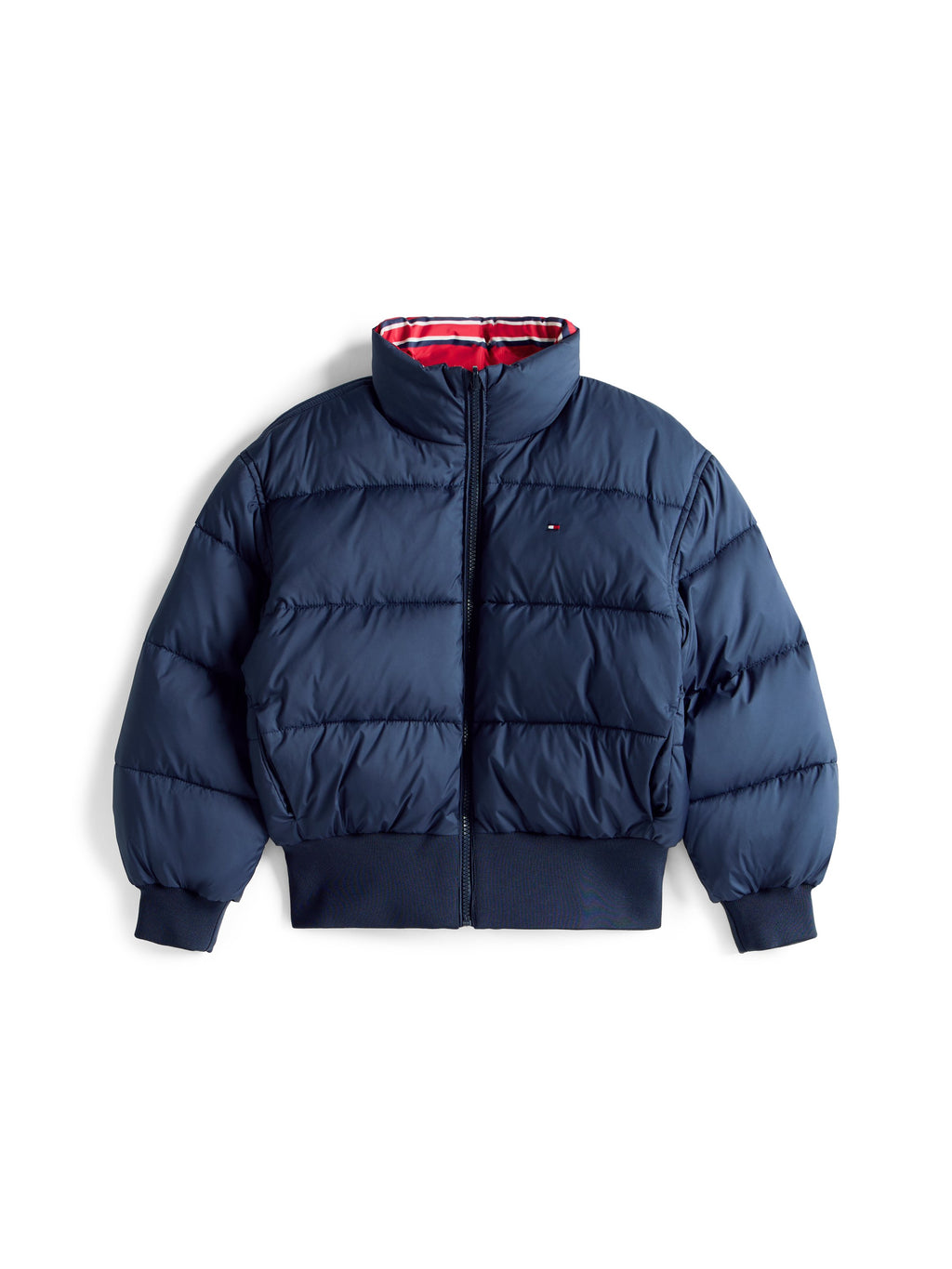 REVERSIBLE STRIPE PUFFER UNISEX Media 1