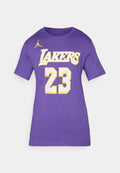 Nike Performance LOS ANGELES LAKERS TEE LEBRON JAMES - Club wear - field purple