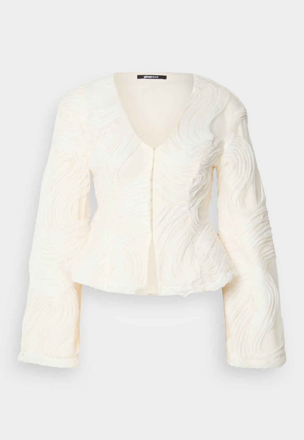 Gina Tricot SHAPED PUFF SLEEVE BLOUSE