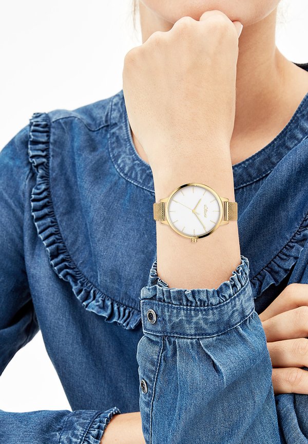 s.Oliver CHARMING TIME - Watch - gold-coloured
