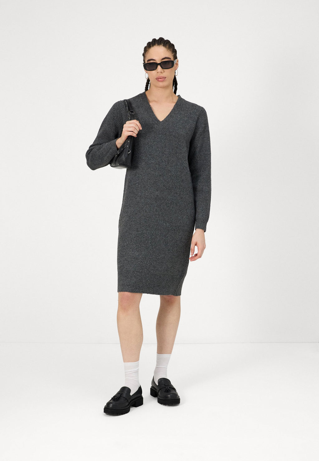 VILA VIKIMMIS V-NECK DRESS