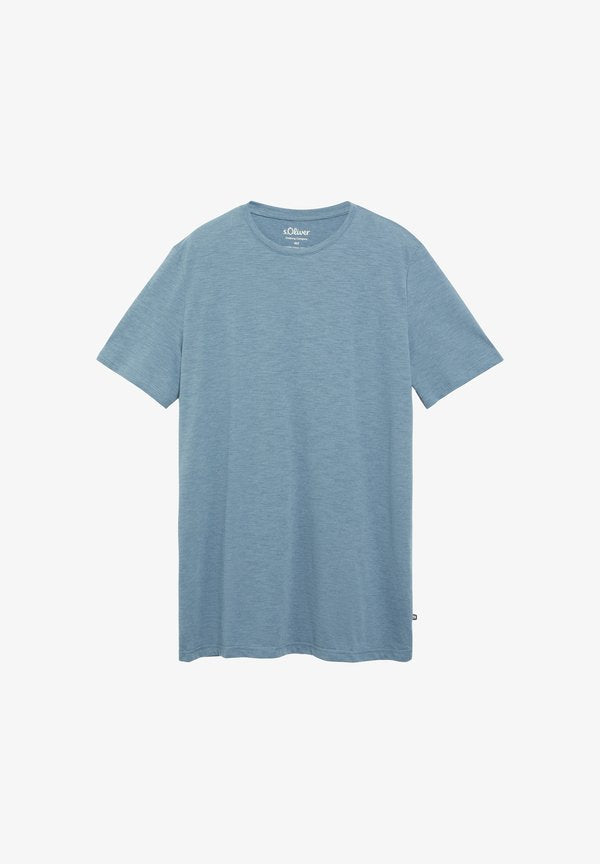 s.Oliver T-SHIRT - Basic T-shirt - himmelblau