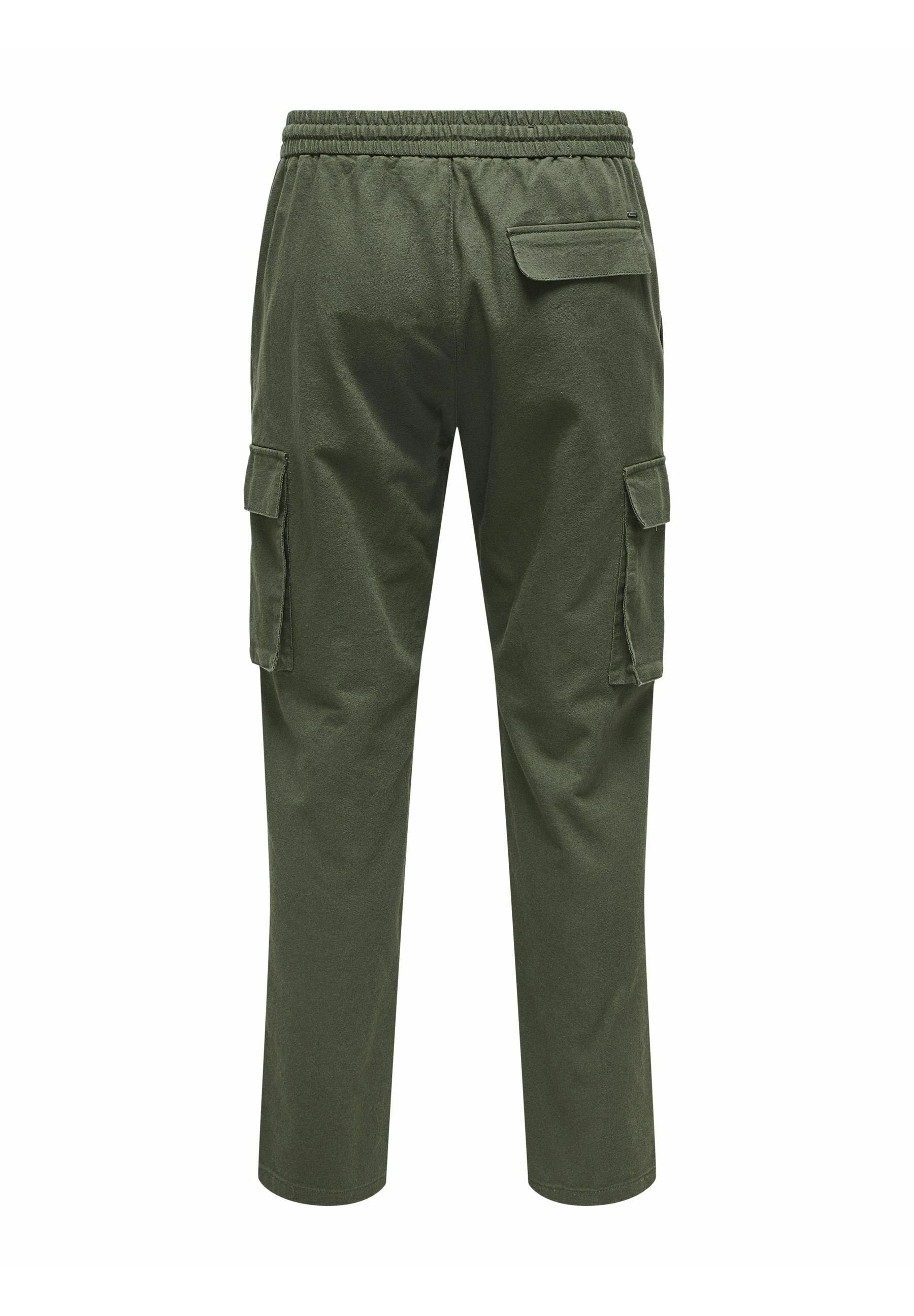 Cargo ONSLINUS Tapered Fit Linen Media 5