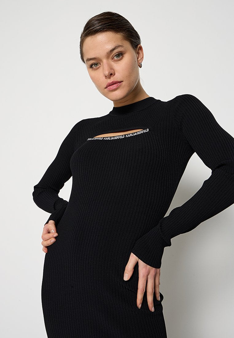 KARL LAGERFELD Strickkleid Media 4