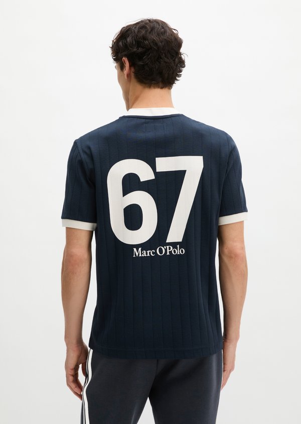 Marc O'Polo MOP CLUB '67 FOOTBALL TRICOT SHIRT, RIB