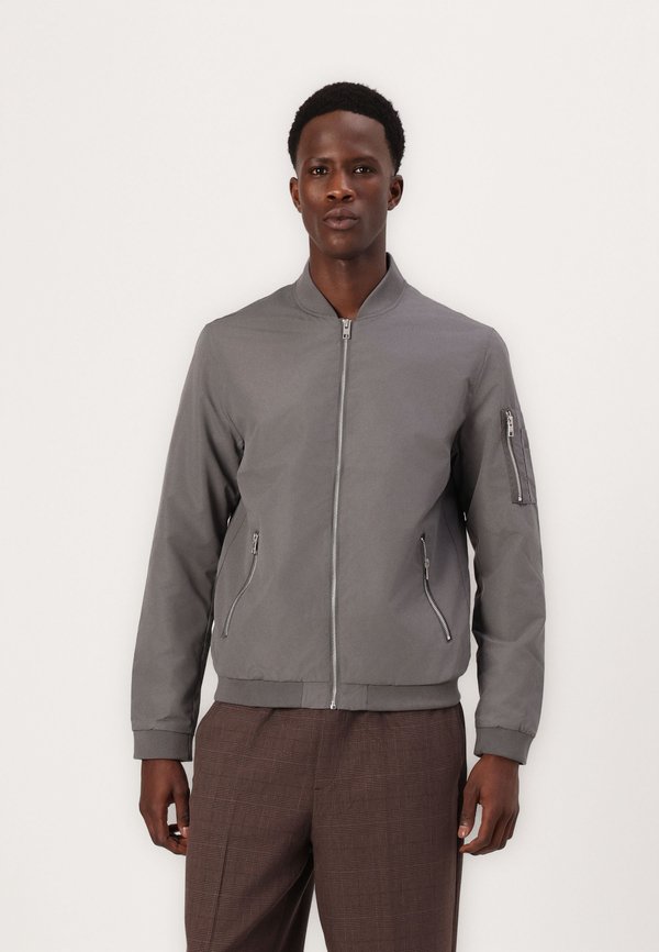 Jack & Jones JJERUSH BOMBER NOOS - Bomber Jacket - castlerock
