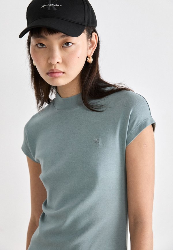 Calvin Klein Jeans WASHED CAP SLEEVE DRESS
