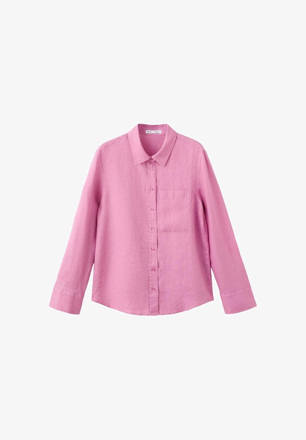 Mango ADULT - Button-down blouse - pink