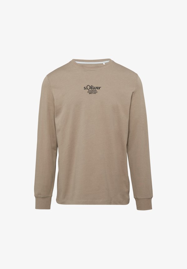 s.Oliver Long sleeved top - hellbraun