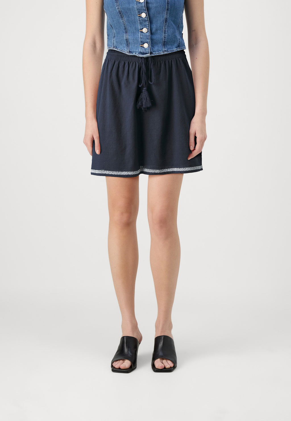 JDY JDYROSIE EMBROIDERY SKIRT