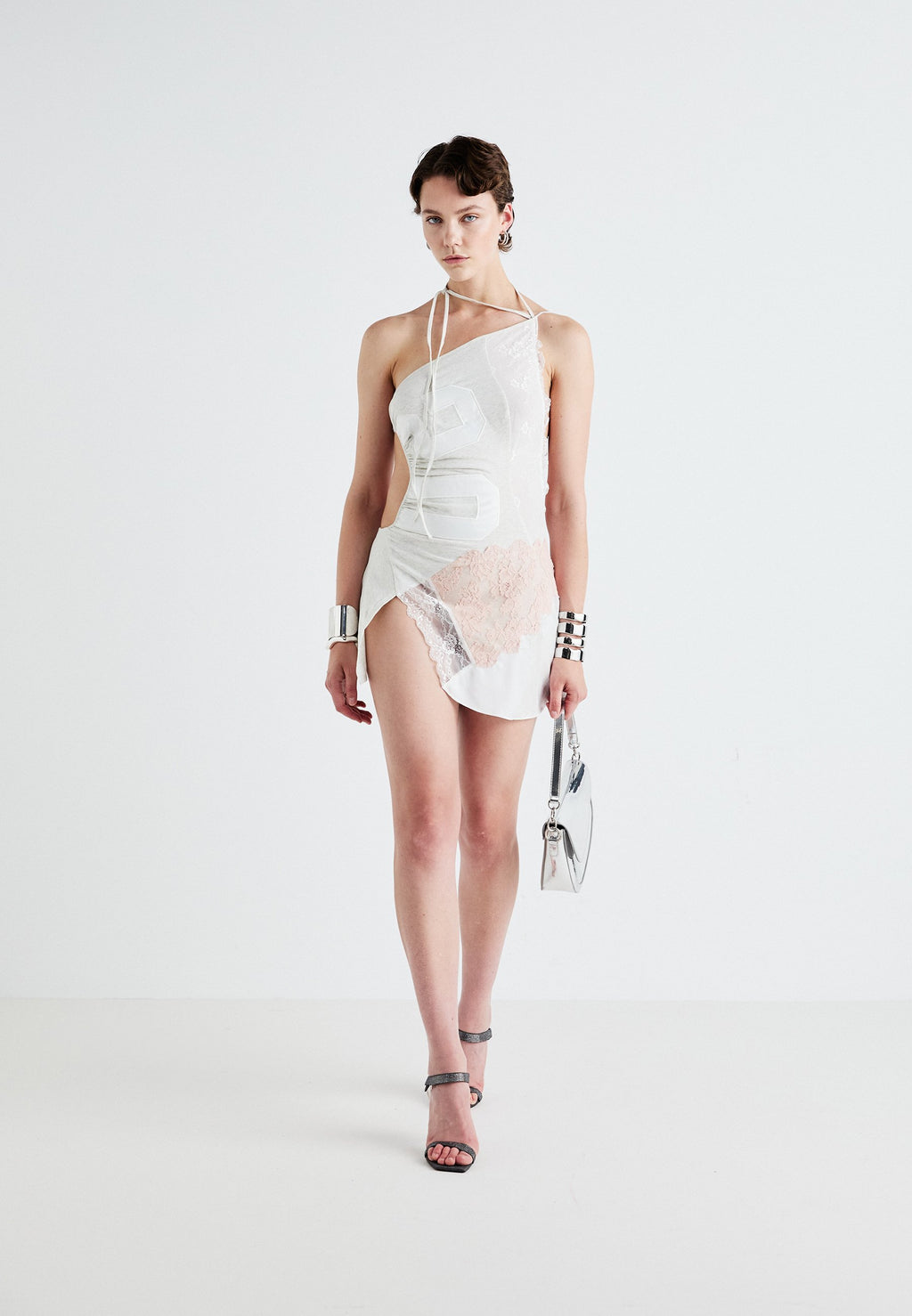 Jaded London REWORKED VARSITY DRESS