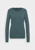 Vero Moda Tall VMCARE STRUCTURE O NECK - Jumper - balsam green