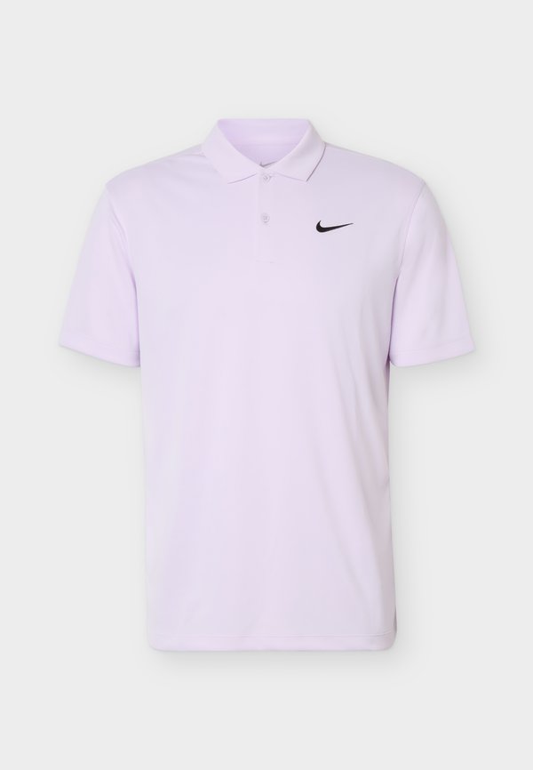 Nike Performance SOLID - Polo shirt - violet mist/black
