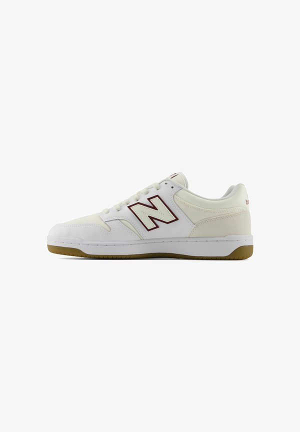 New Balance 480 UNISEX - Trainers - sea salt classic crimson