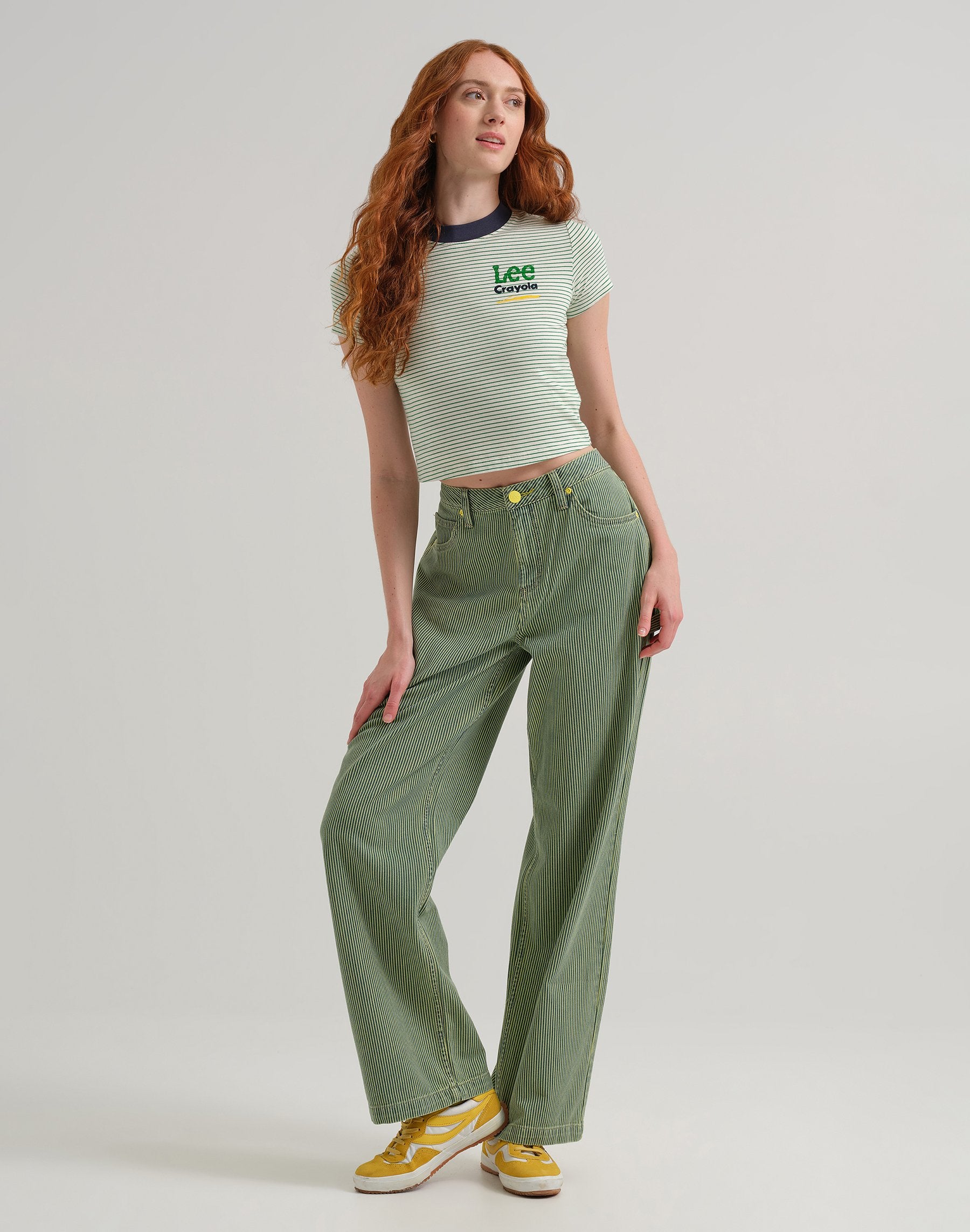 Lee LEE x CRAYOLA WOMENS SLIM FIT RINGER