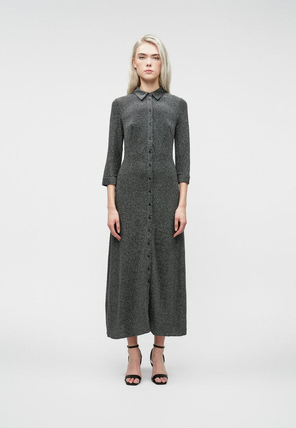 YAS YASSAVANNA 3/4 GLITTER LONG DRESS