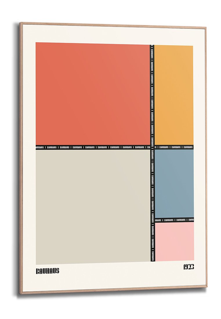 Orange Wallz BAUHAUS PATTERNS